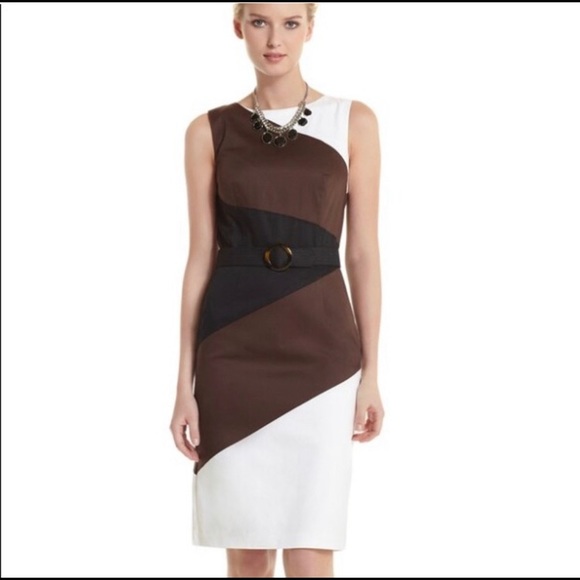 White House Black Market Dresses & Skirts - ✨WHBM Color Block Dress